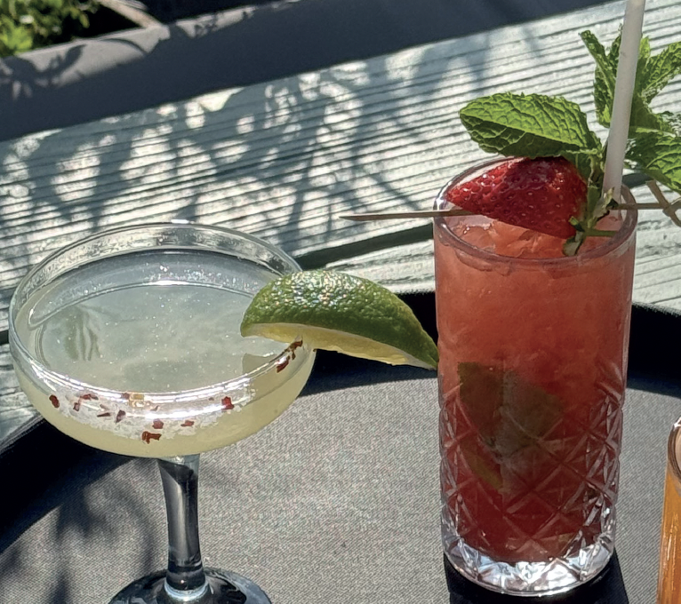 Cocktails at The Fern, Perranporth